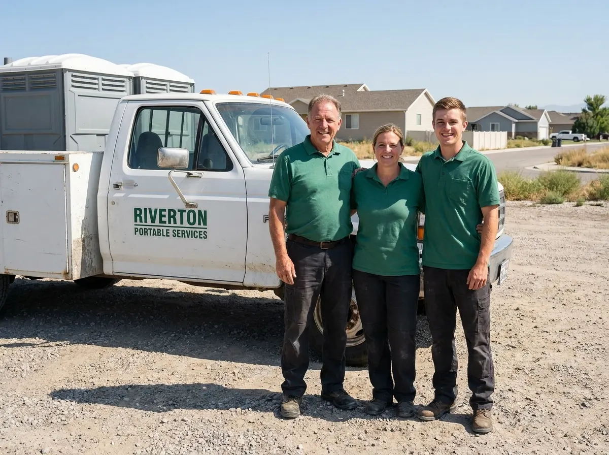 Caldora Portable Restroom Rentals portable toilet rentals team in Riverton, UT